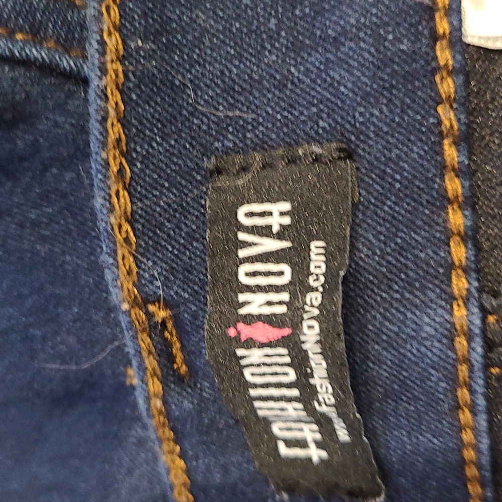 Fashion Nova dark Wash blue high waist skinny jeans - Picture 8 of 8